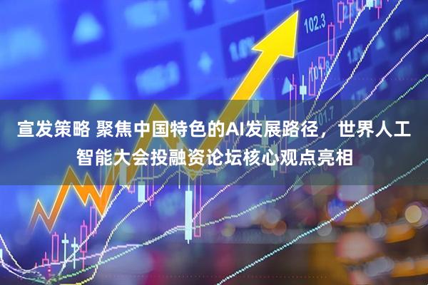 宣发策略 聚焦中国特色的AI发展路径，世界人工智能大会投融资论坛核心观点亮相