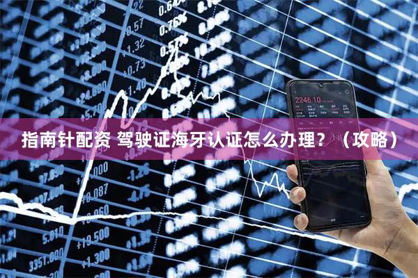 指南针配资 驾驶证海牙认证怎么办理？（攻略）